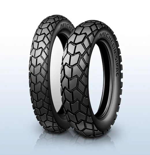 Image of 120/80-18 Michelin Sirac 62T Rear (DOT 2014)