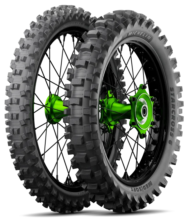 Image of 90/100 - 21 57M STARCROSS 6 MEDIUM SOFT NHS F TT Michelin