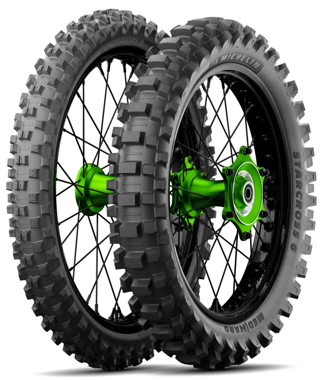 Image of 110/100 - 18 64M STARCROSS 6 MEDIUM HARD NHS R TT Michelin