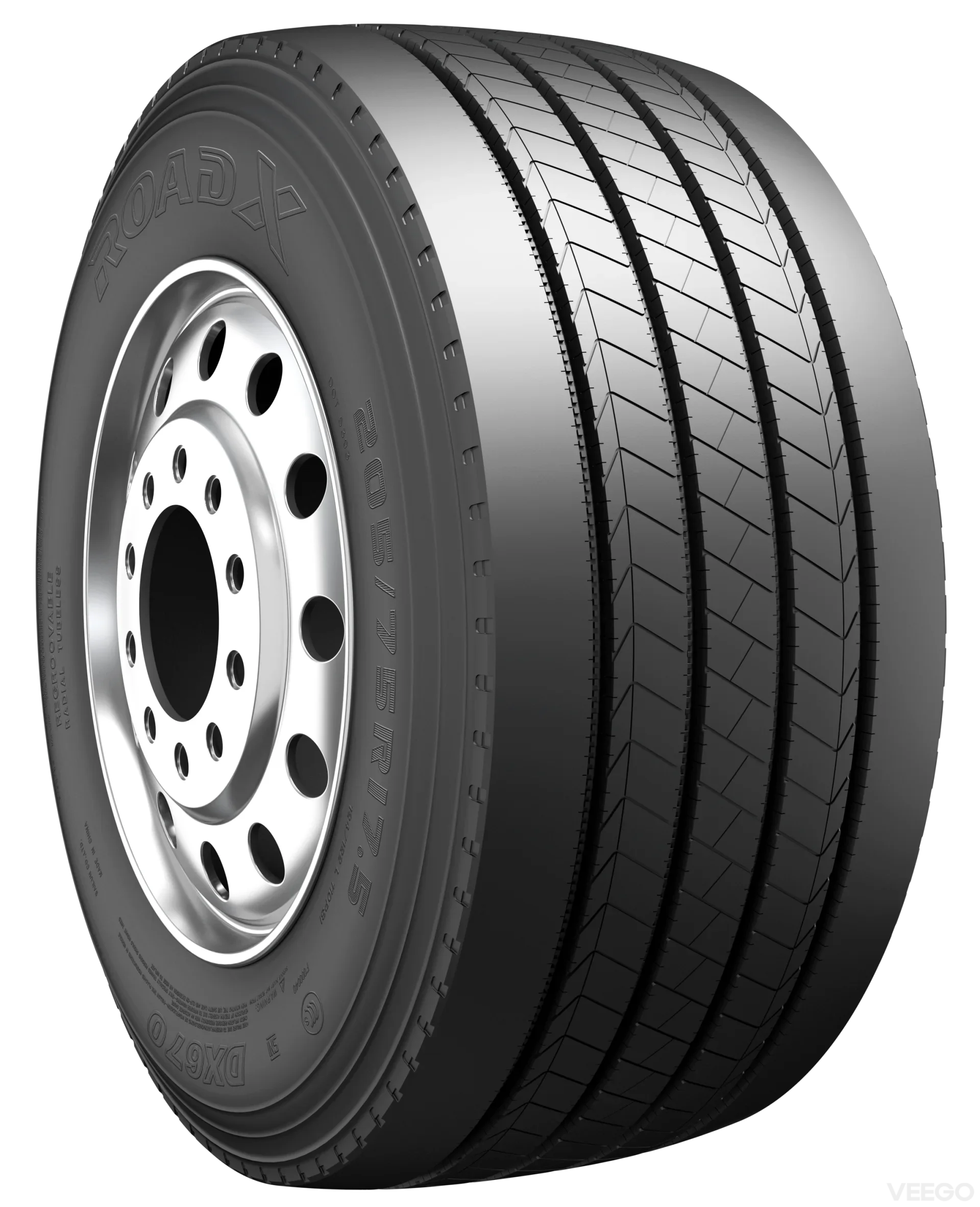445/45R19,5 DX670 160J 20PR ROADX 3PMSF Trailer Regional/Longhaul