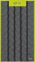 295/80R22.5 GT11 EU2 Taastatud rehv