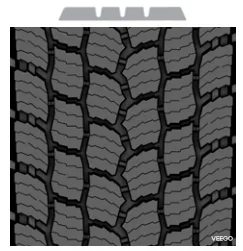 315/70R22.5 Kraiburg K727 MICH1 Taastatud rehv