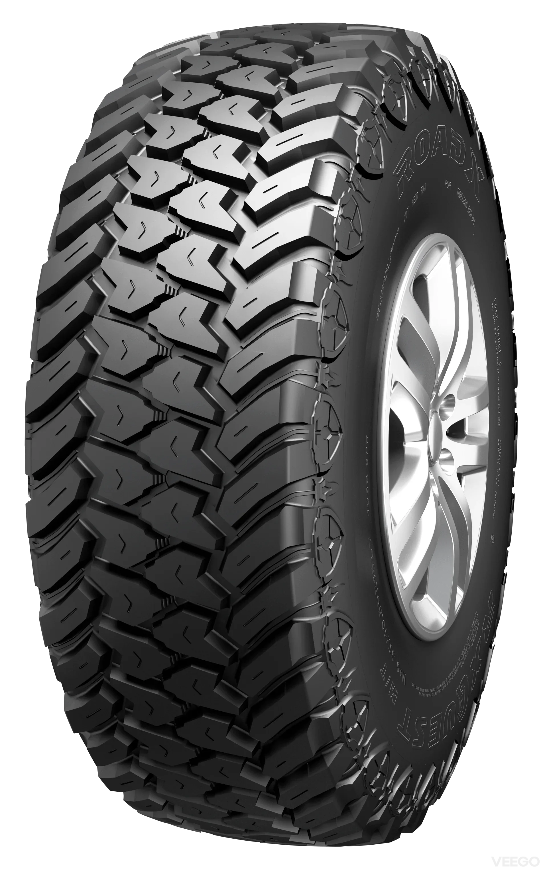 LT265/70R17 121/118Q 10PR RXQUEST M/T ROADX