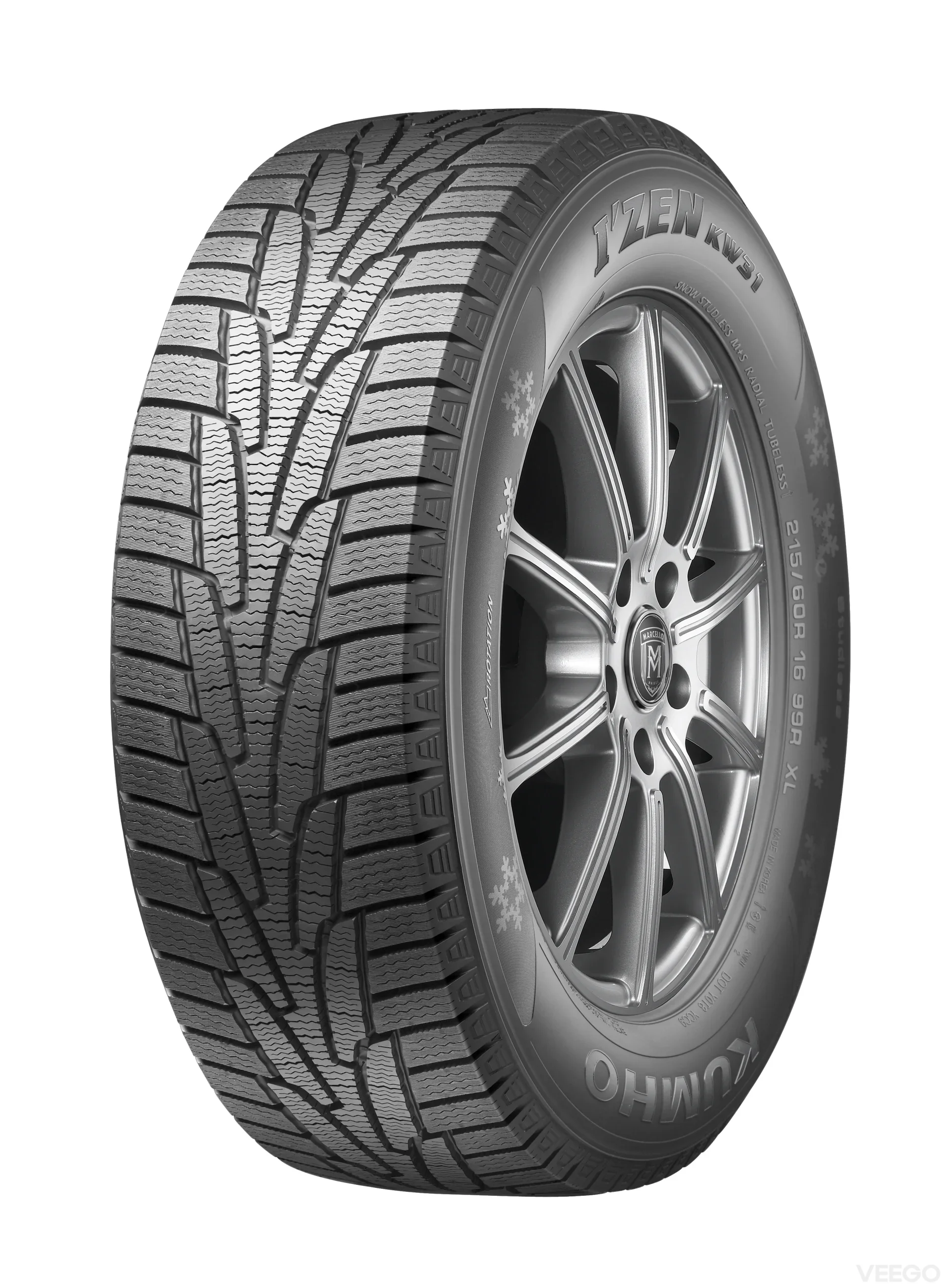 215/60R17 Kumho I'ZEN KW31 96R 