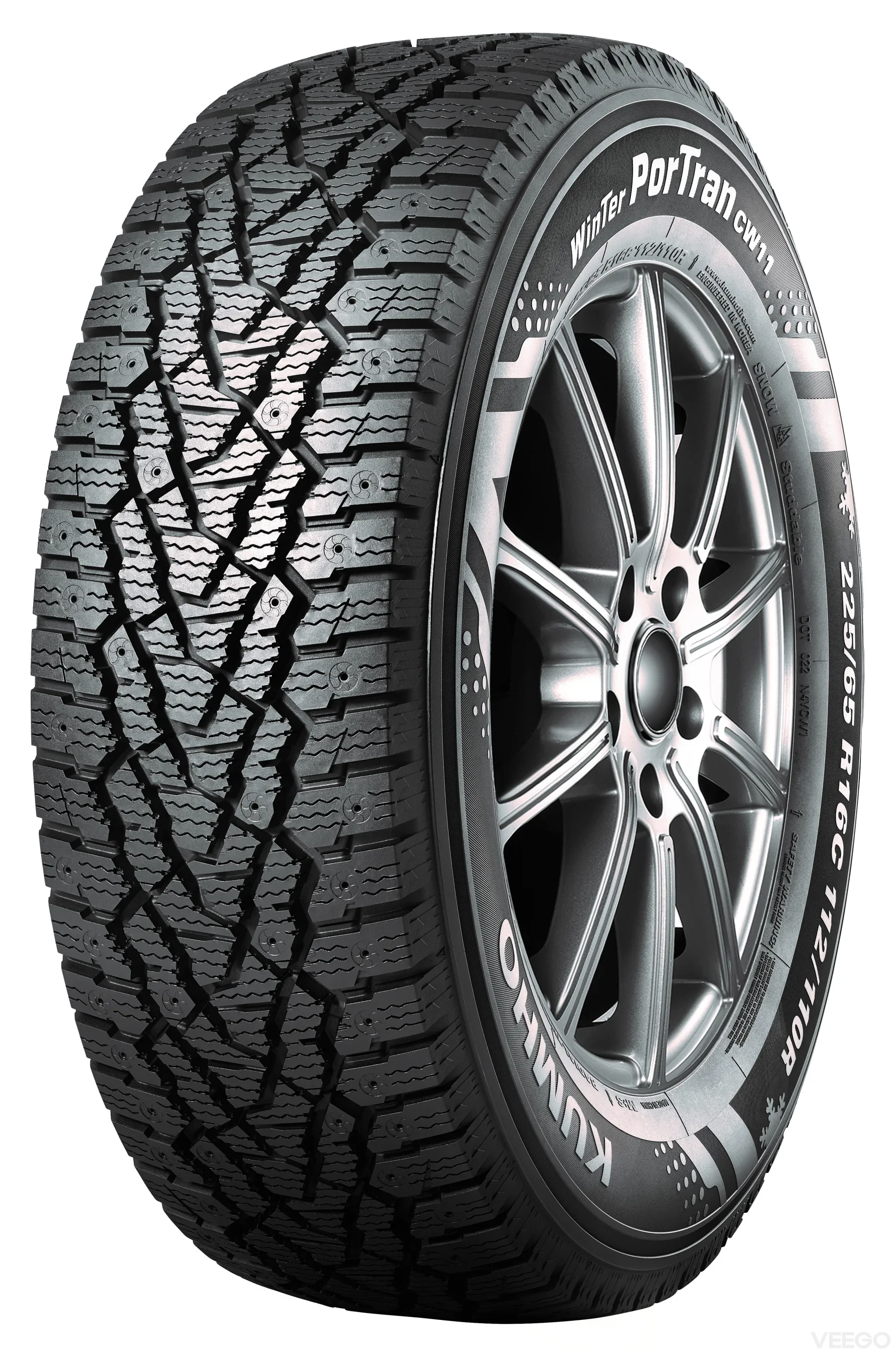 195/75R16C Portran CW11 107/105R KUMHO STUDDED
