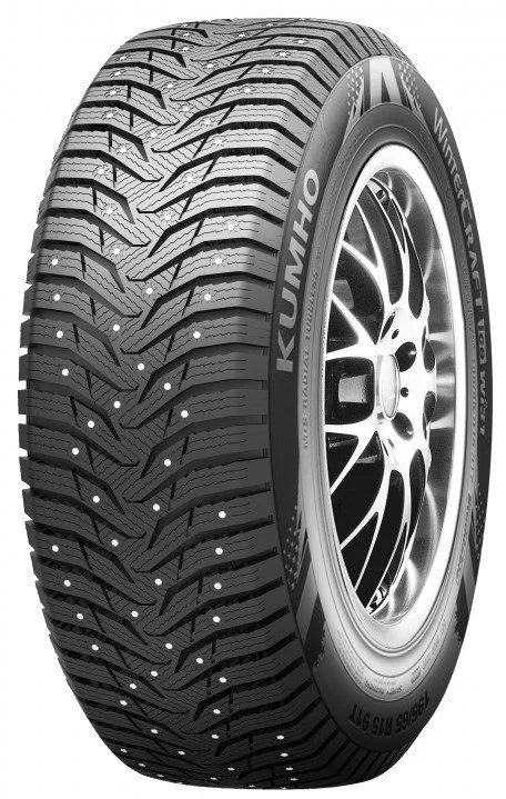 Image of 225/55R16 WinterCraft WI31 99T XL KUMHO STUDDED