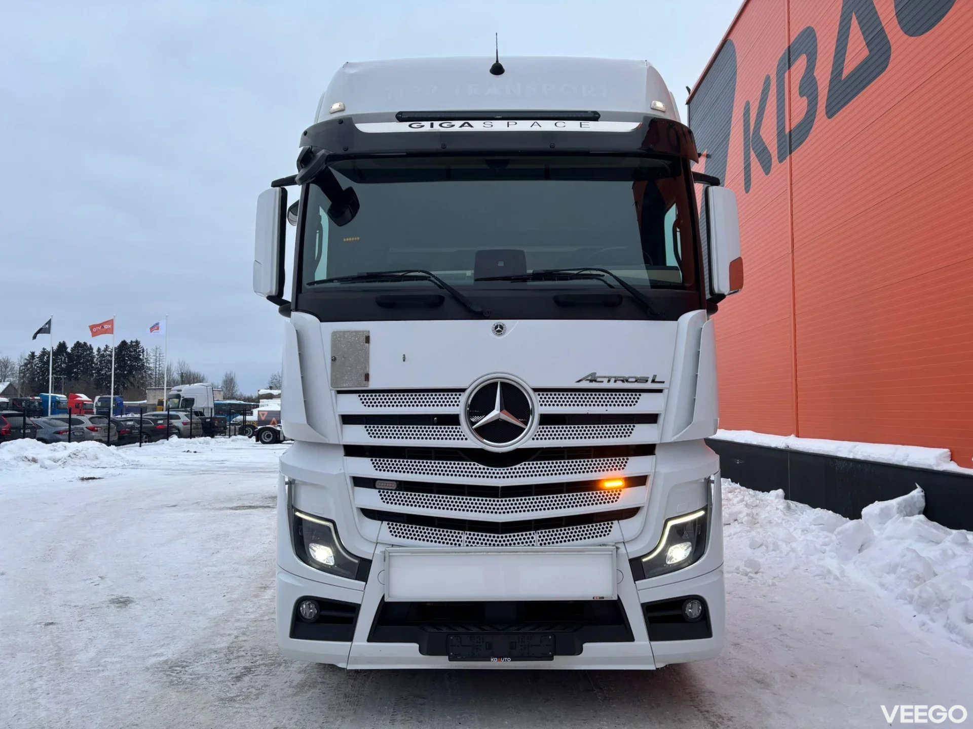 Mercedes-Benz AROCS GIGASPACE / RETARDER / DOUBLE BOGIE 390kW