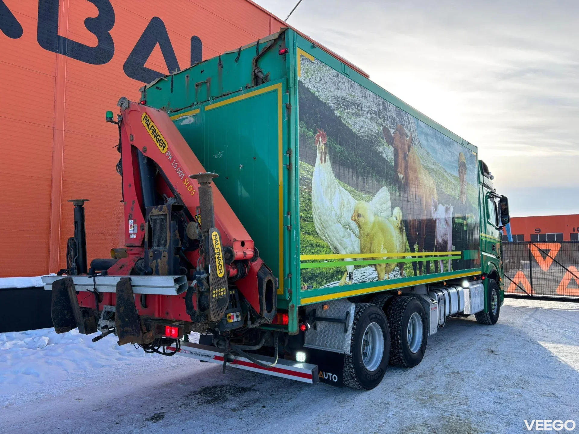 Mercedes-Benz Actros PK 19001 / RETARDER / BOX L=6628 mm 425kW
