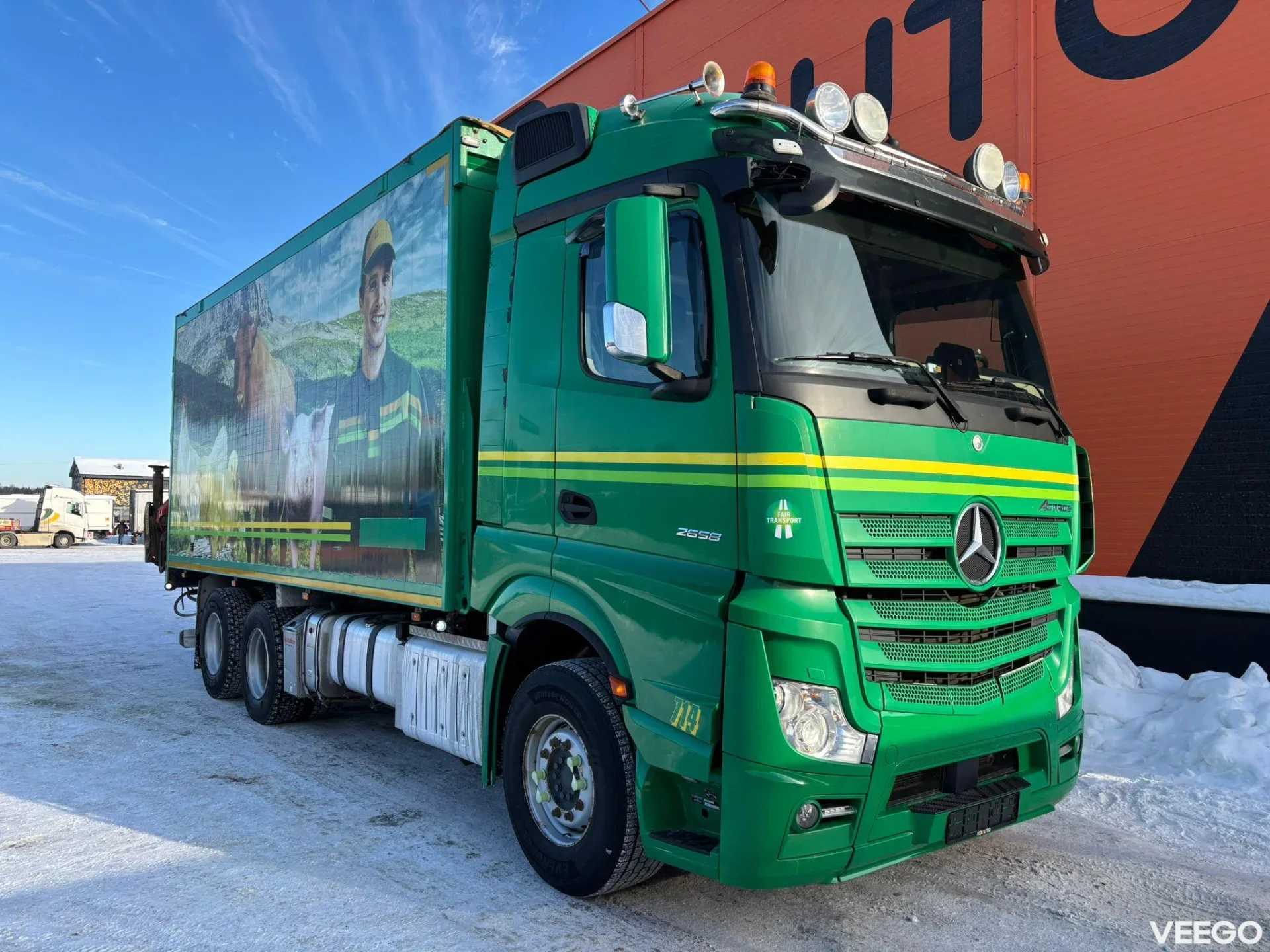 Mercedes-Benz Actros PK 19001 / RETARDER / BOX L=6628 mm 425kW