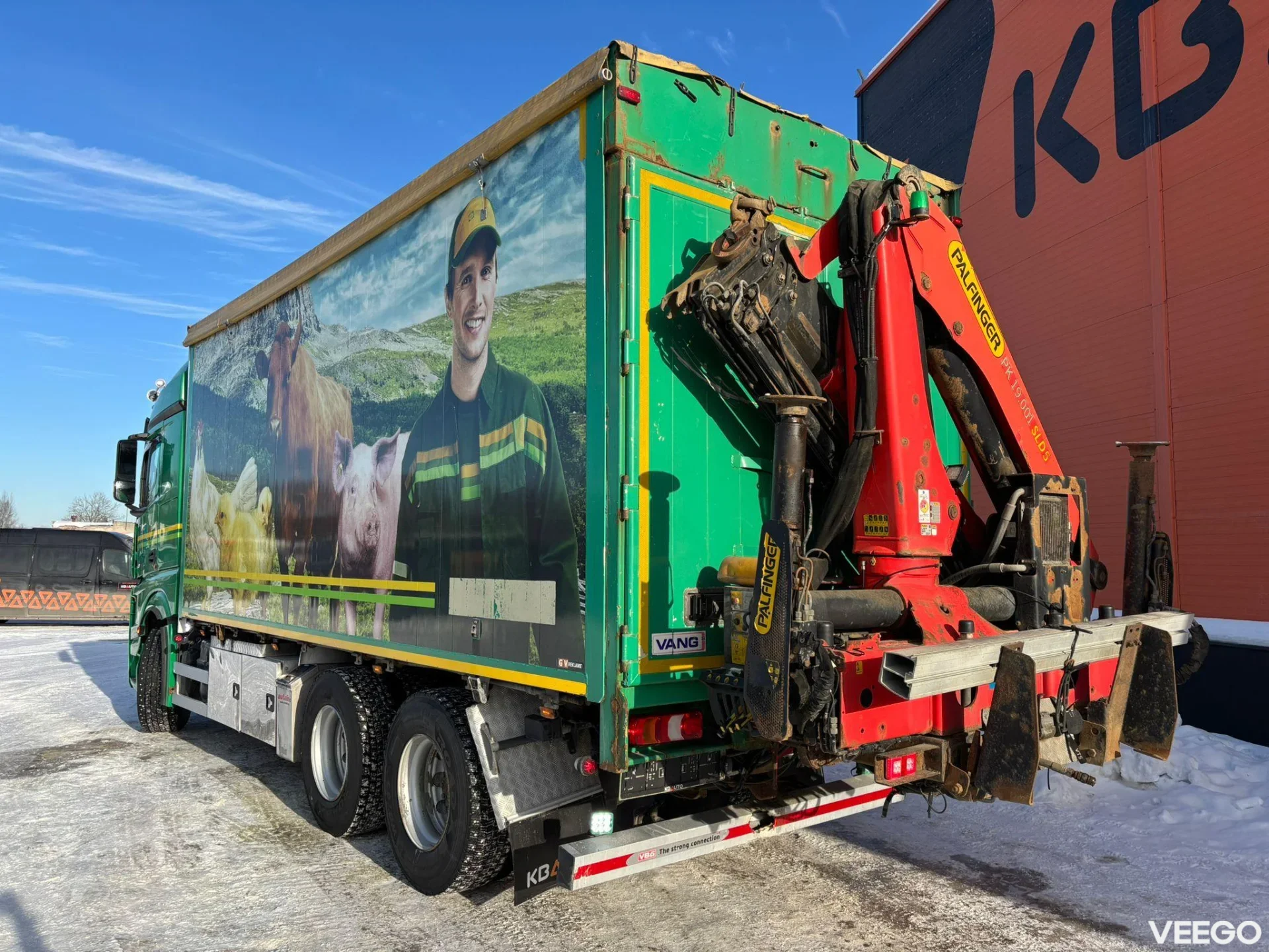 Mercedes-Benz Actros PK 19001 / RETARDER / BOX L=6628 mm 425kW