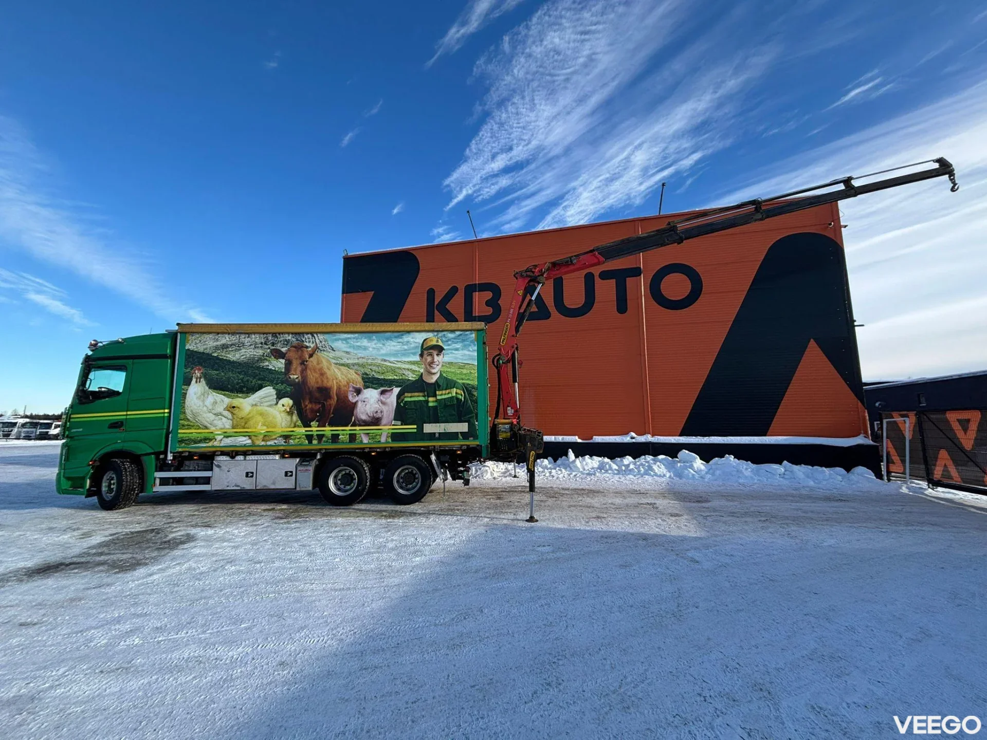 Mercedes-Benz Actros PK 19001 / RETARDER / BOX L=6628 mm 425kW