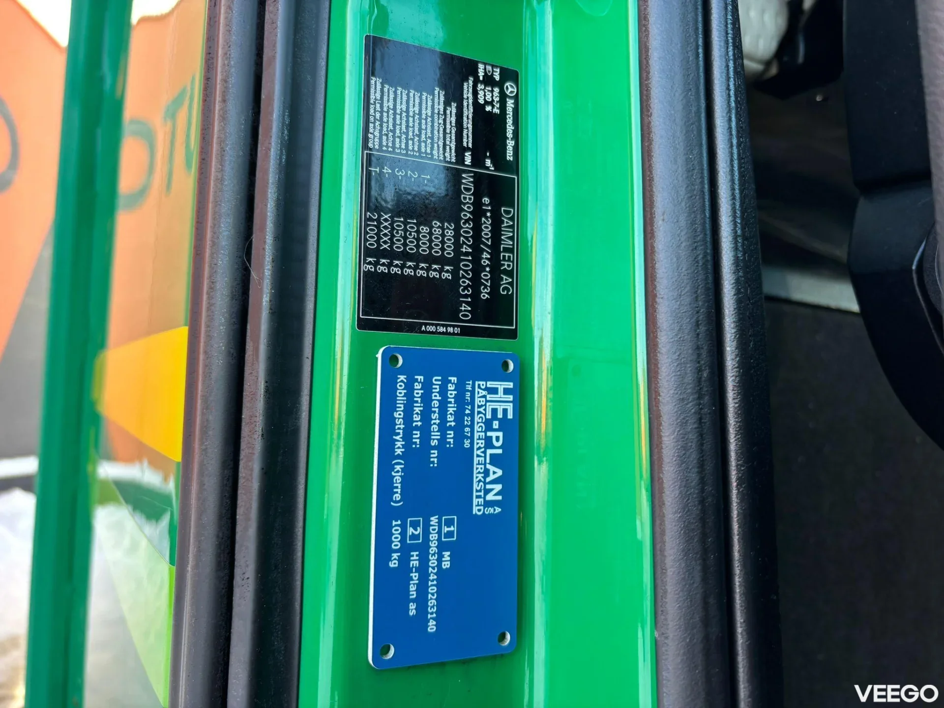 Mercedes-Benz Actros FOR SALE AS CHASSIS / RETARDER / CHASSIS L=6600 mm 425kW