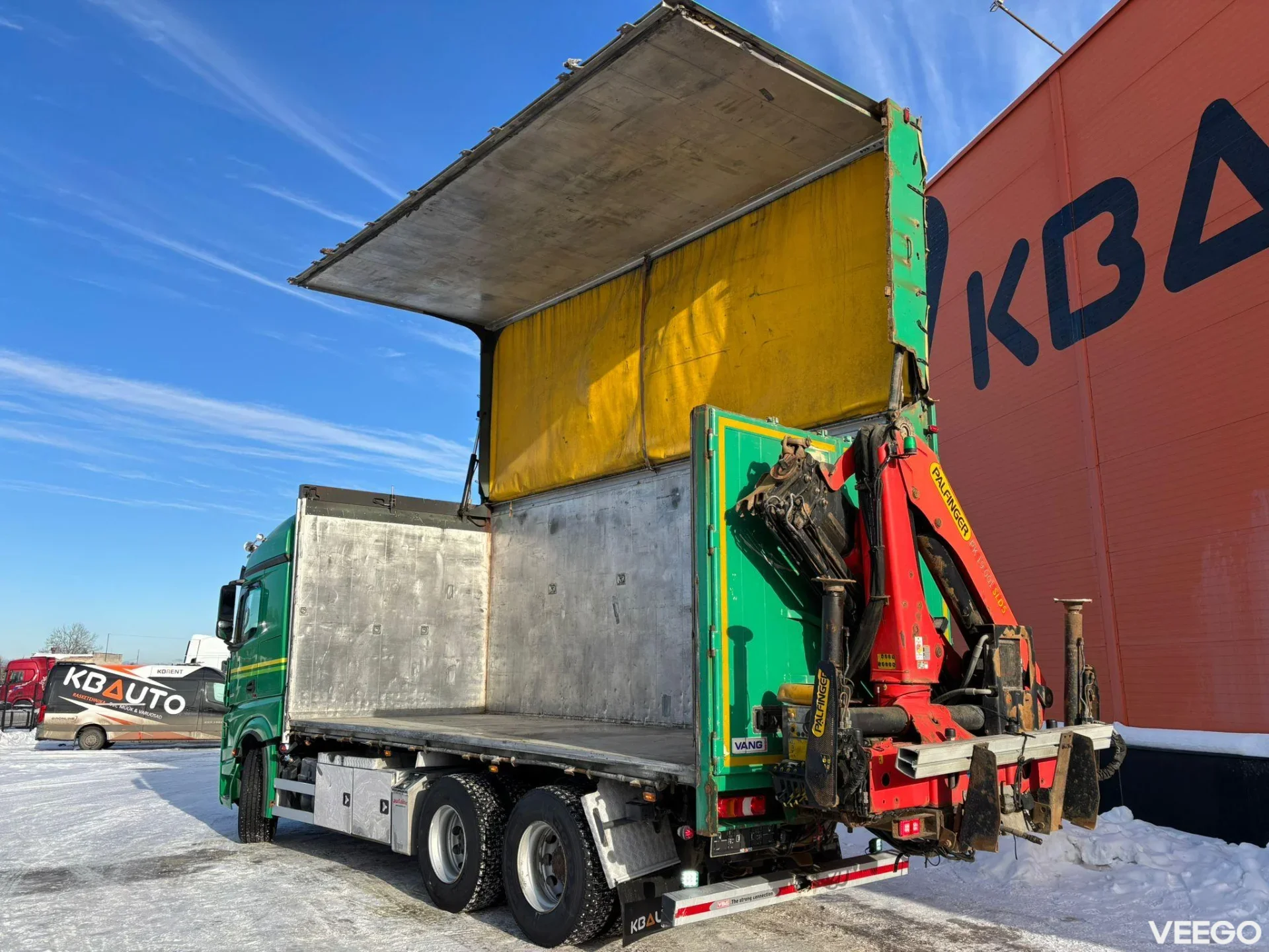 Mercedes-Benz Actros PK 19001 / RETARDER / BOX L=6628 mm 425kW