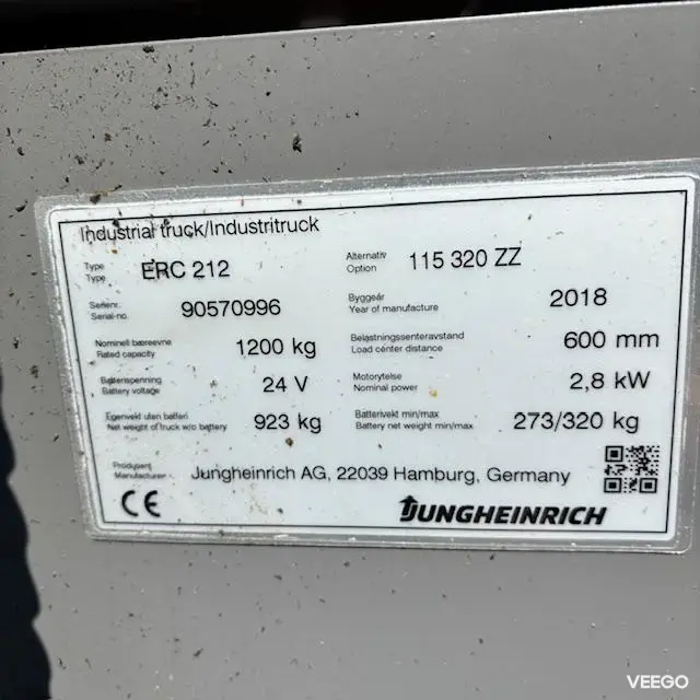 Jungheinrich ERC 212 3200ZZ