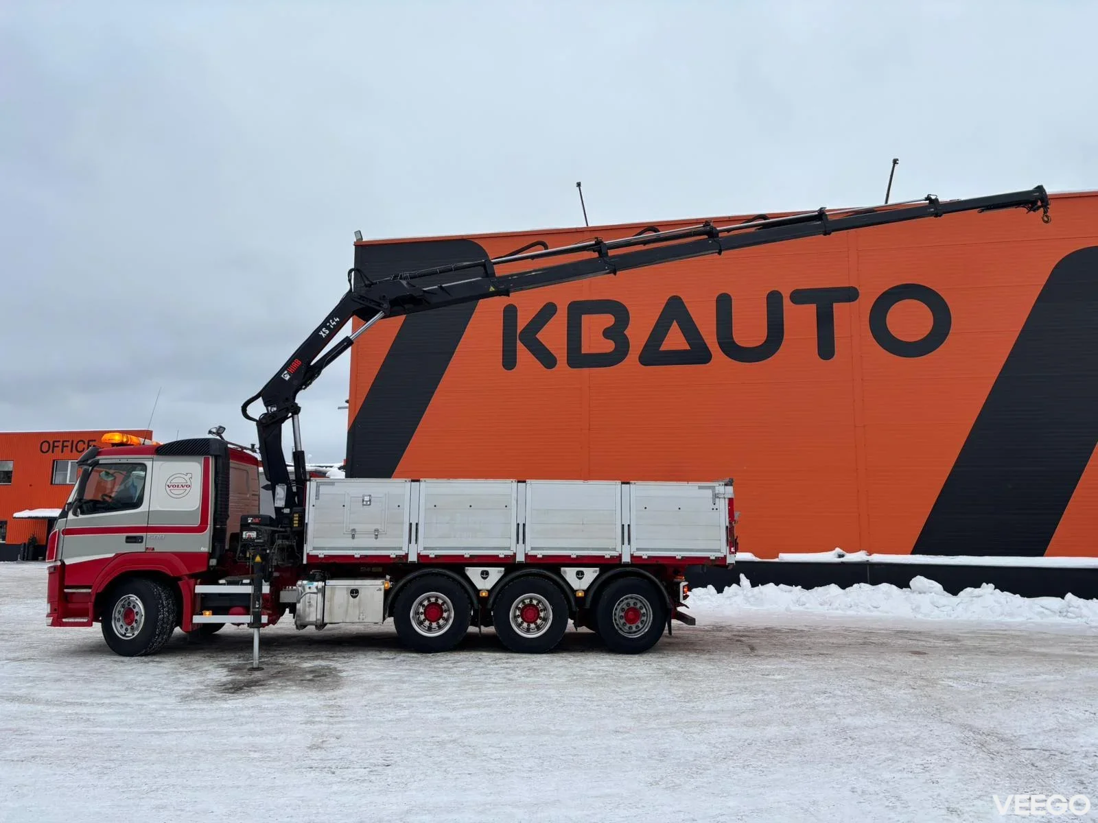 Volvo FM500 HIAB 144E-5 / BOX L=5992 mm 375kW