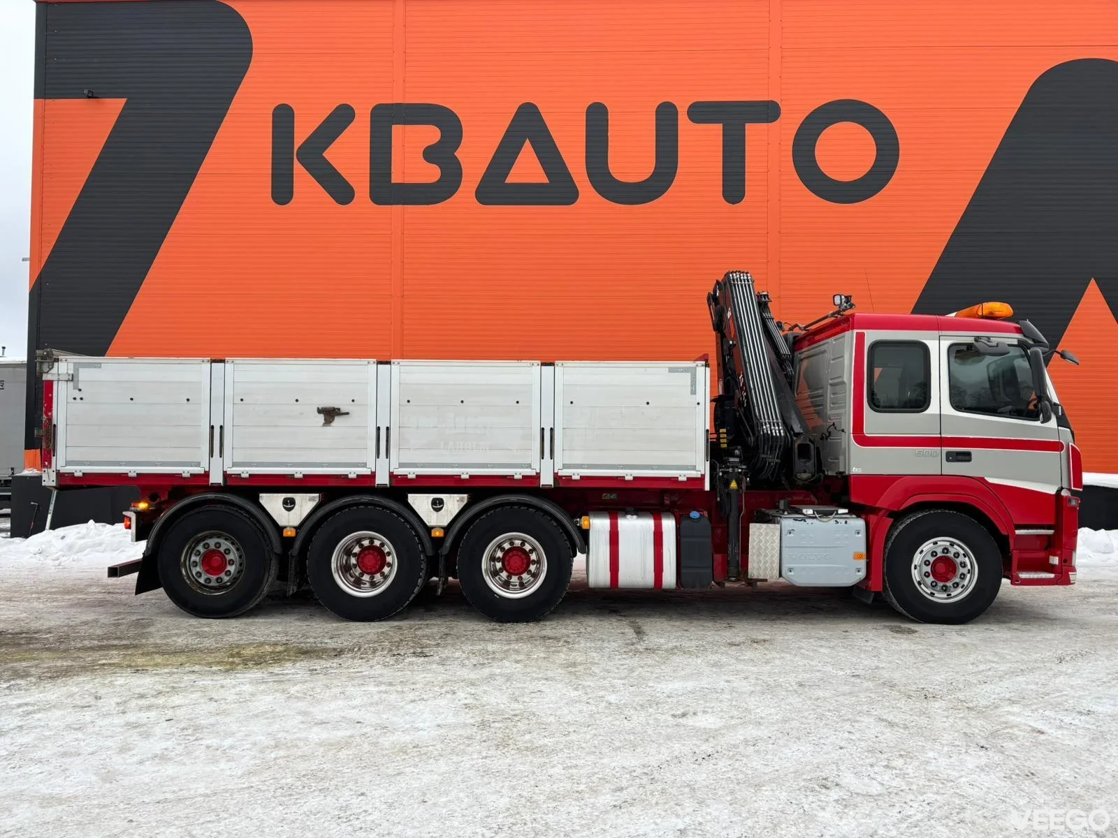 Volvo FM500 HIAB 144E-5 / BOX L=5992 mm 375kW