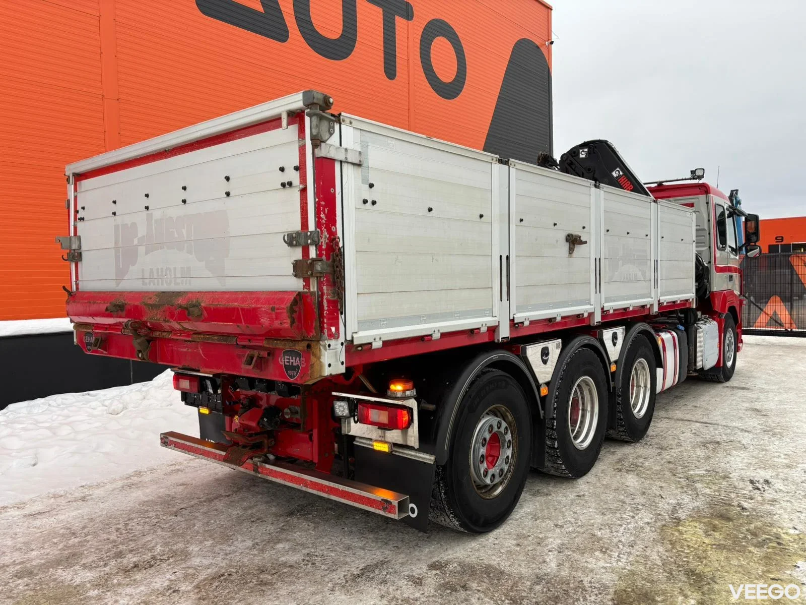 Volvo FM500 HIAB 144E-5 / BOX L=5992 mm 375kW