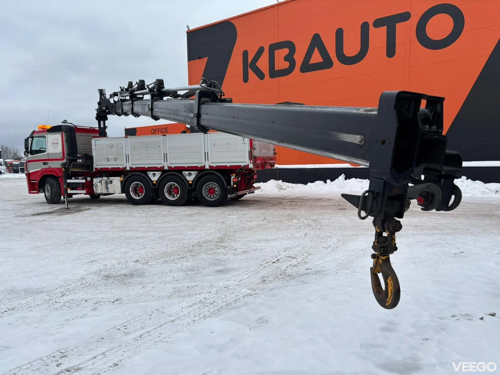 Volvo FM500 HIAB 144E-5 / BOX L=5992 mm 375kW