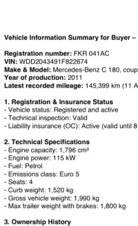 Mercedes-Benz C class 1.8 115kW thumbnail