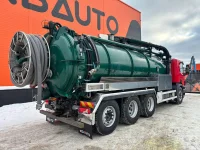 Scania P420  Korp & son tank 14500 l + 1500 l / vacuum CVS 1300 / pressure Pratissoli KF30 200 bar / 106 l/min 309kW thumbnail
