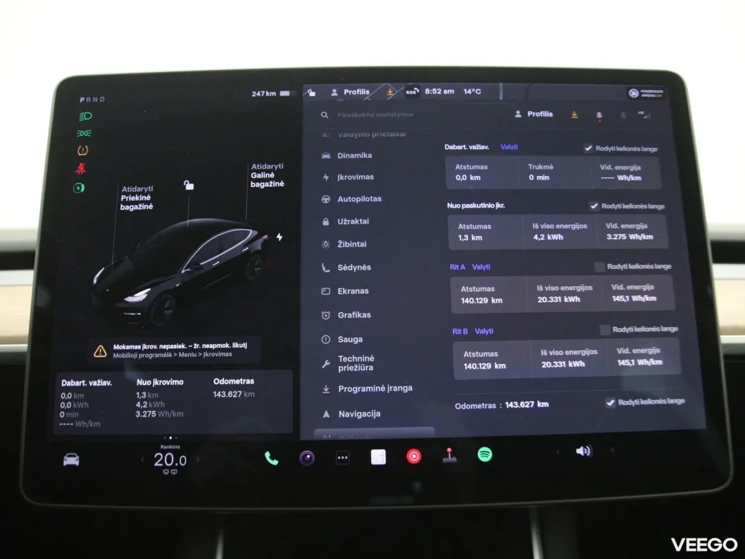 Tesla Model 3 0 208kW