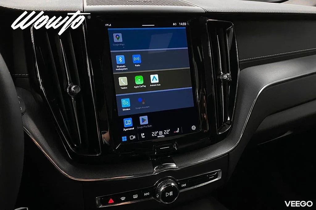 Volvo XC60 B5 AWD 258HK R-Design /Polestar/Drag/Värmare/H/K/4.95% 190kW