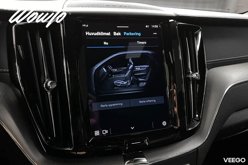 Volvo XC60 B5 AWD 258HK R-Design /Polestar/Drag/Värmare/H/K/4.95% 190kW