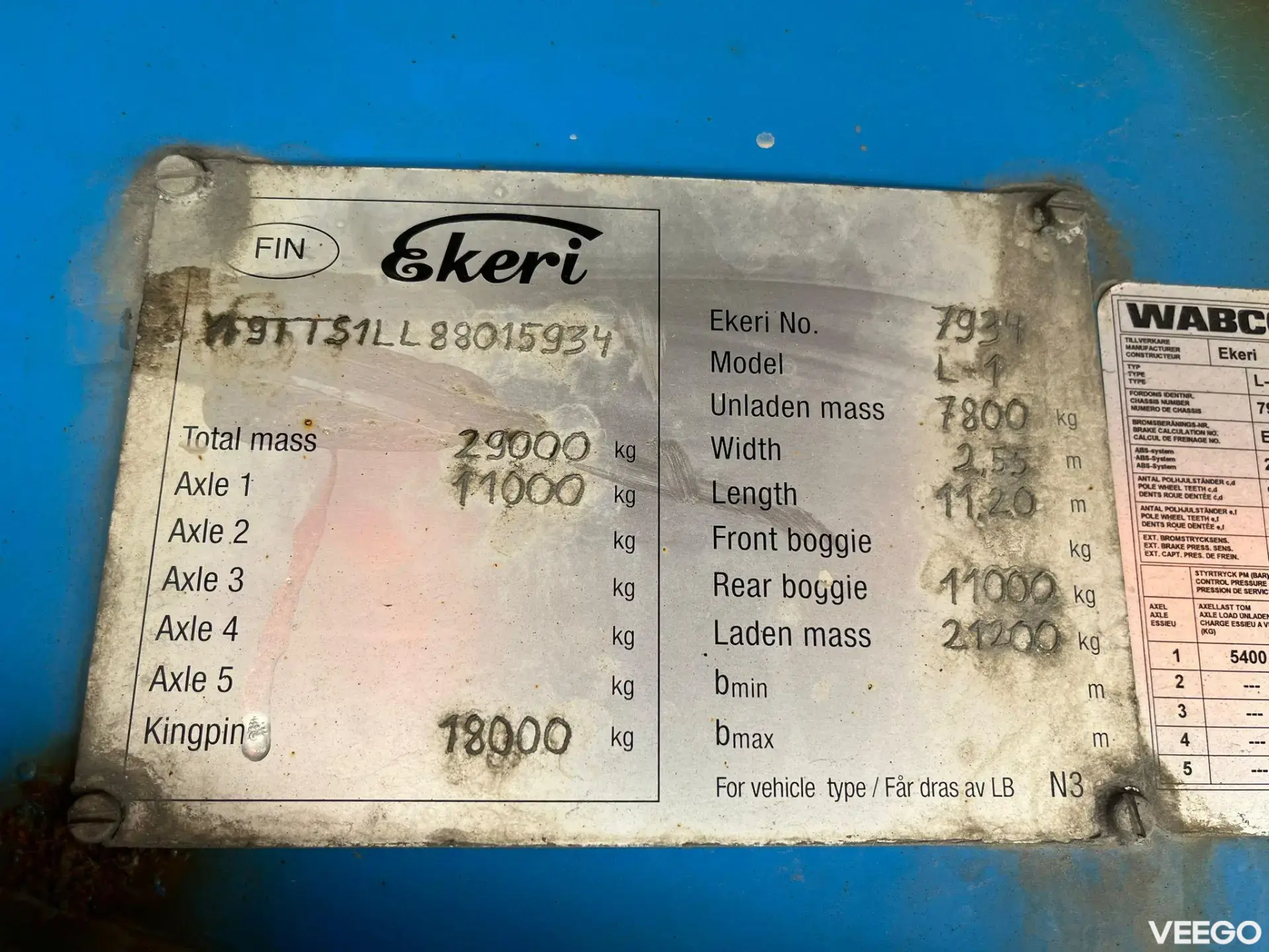 Ekeri L-1 BOX L=10976 mm kW