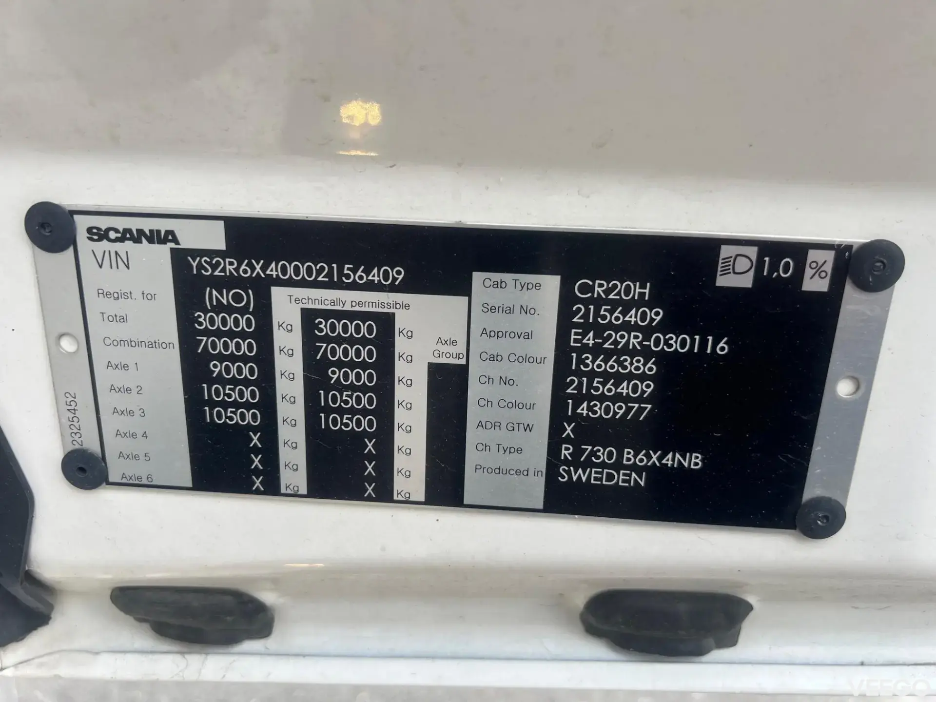 Scania R730 537kW