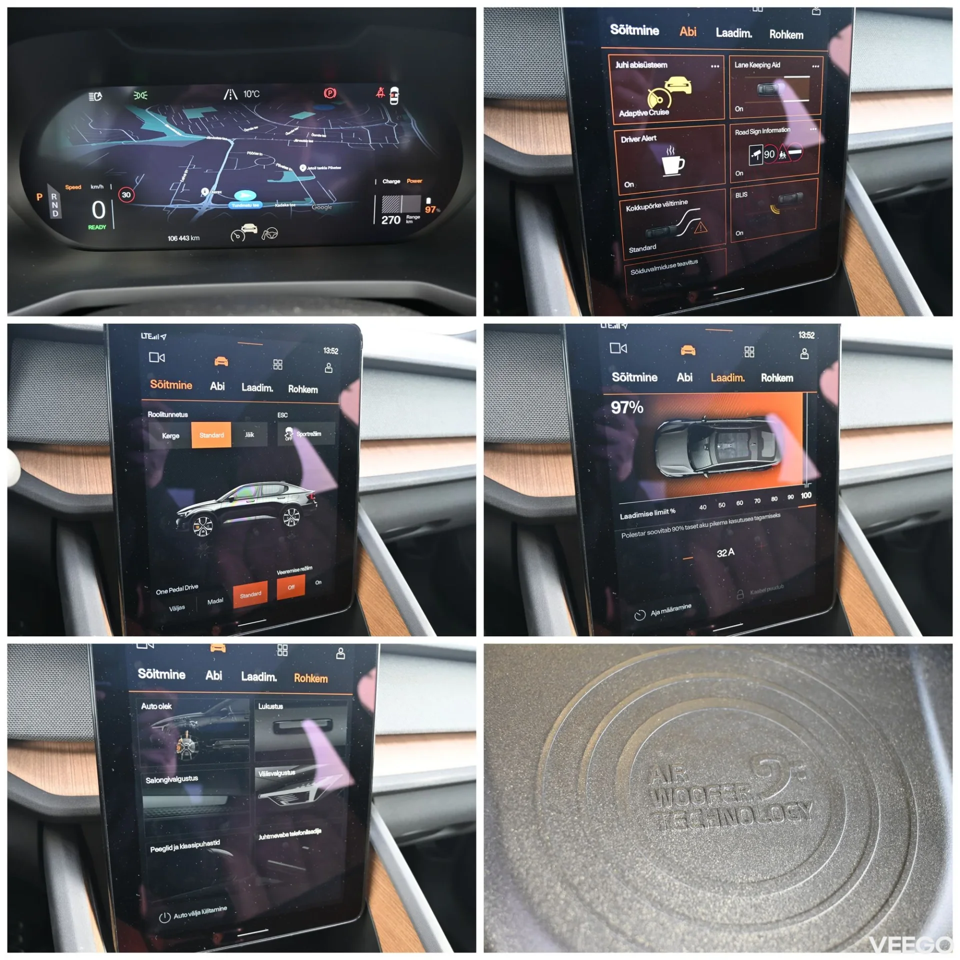 Polestar 2 LONG RANGE DUAL 78kwh/LUXURY / H&K / PILOT PLUS 300kW