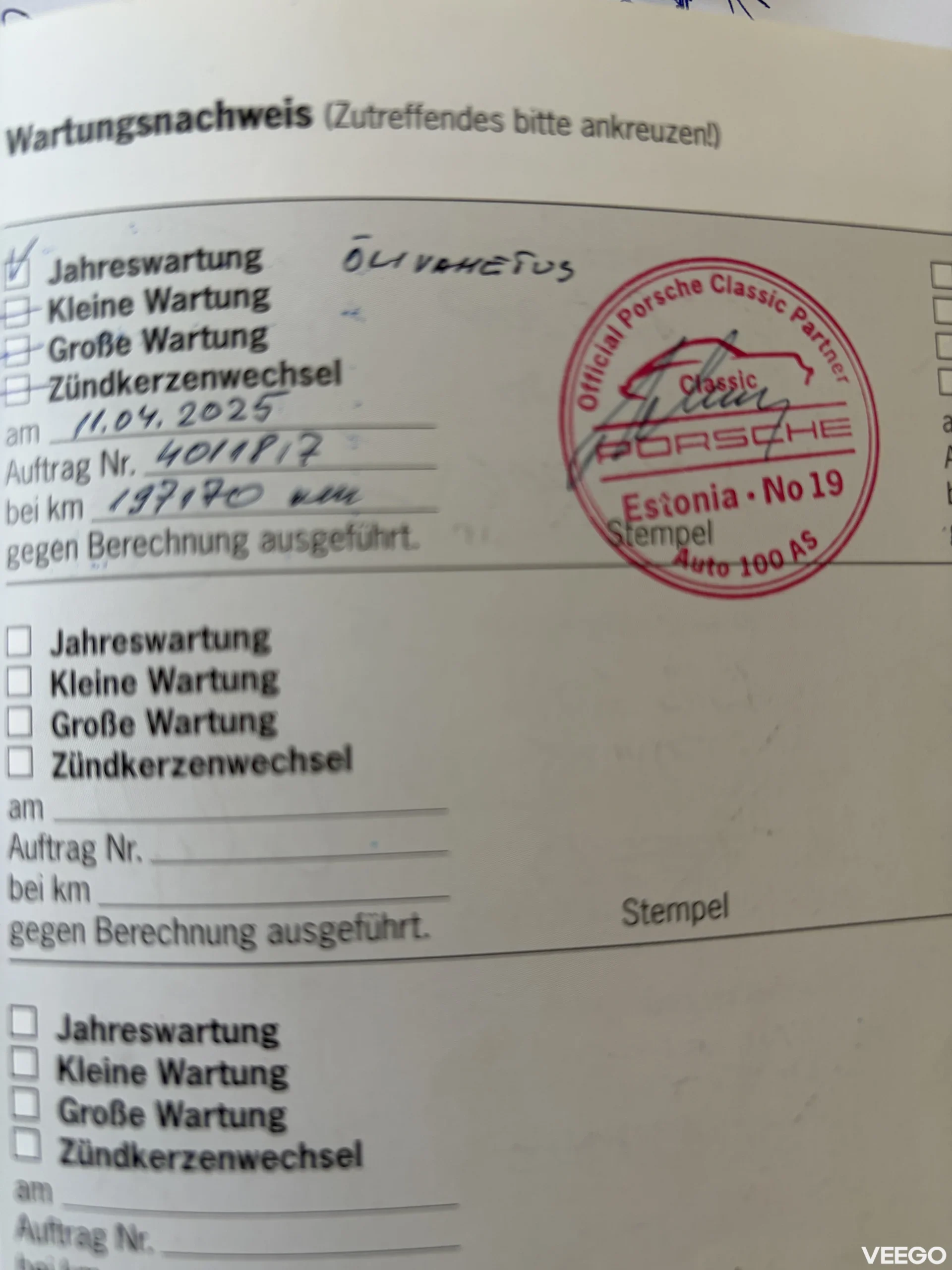 Porsche 911 Carrera 3.6 235kW