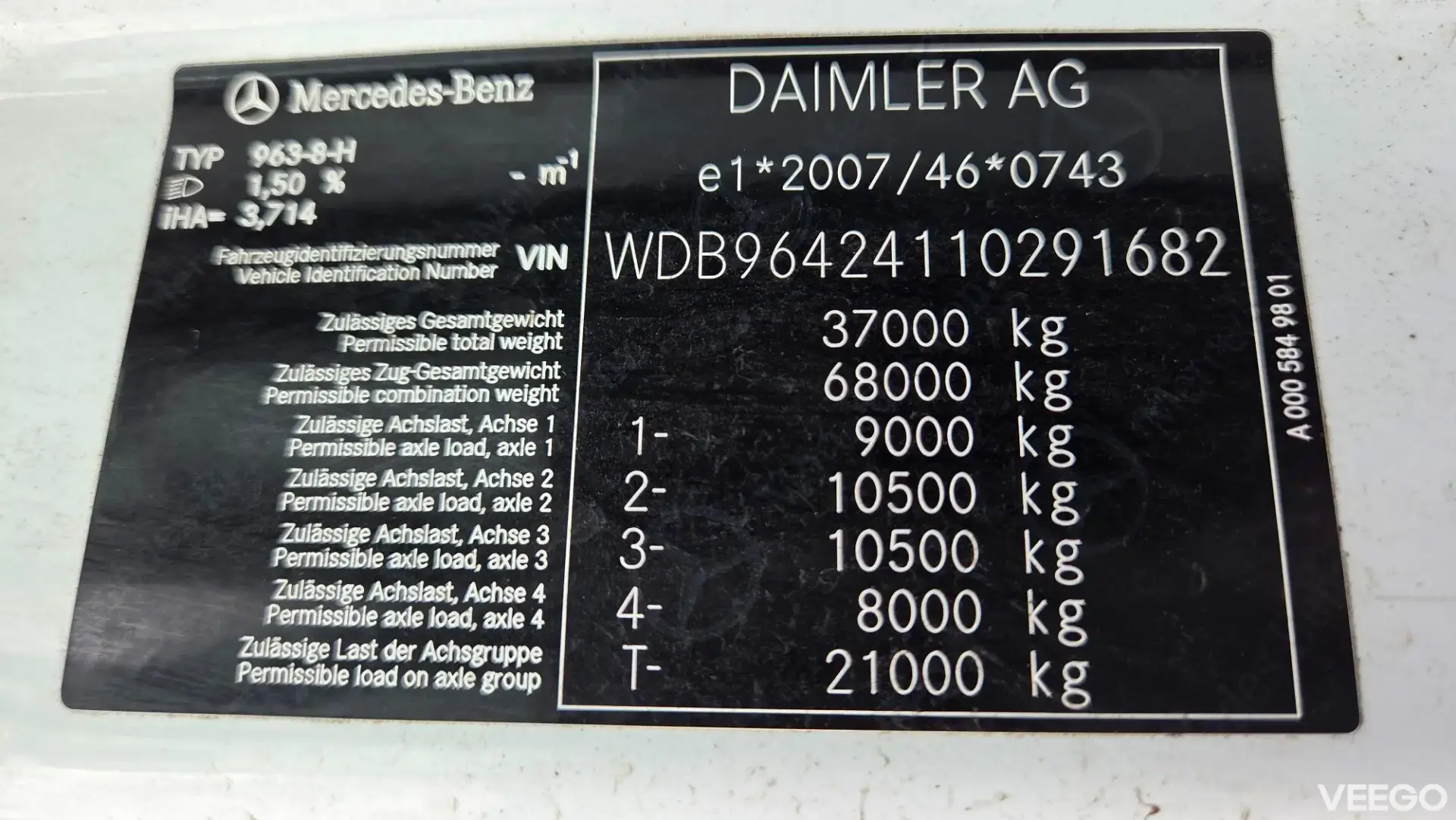 Mercedes-Benz Arocs 390kW