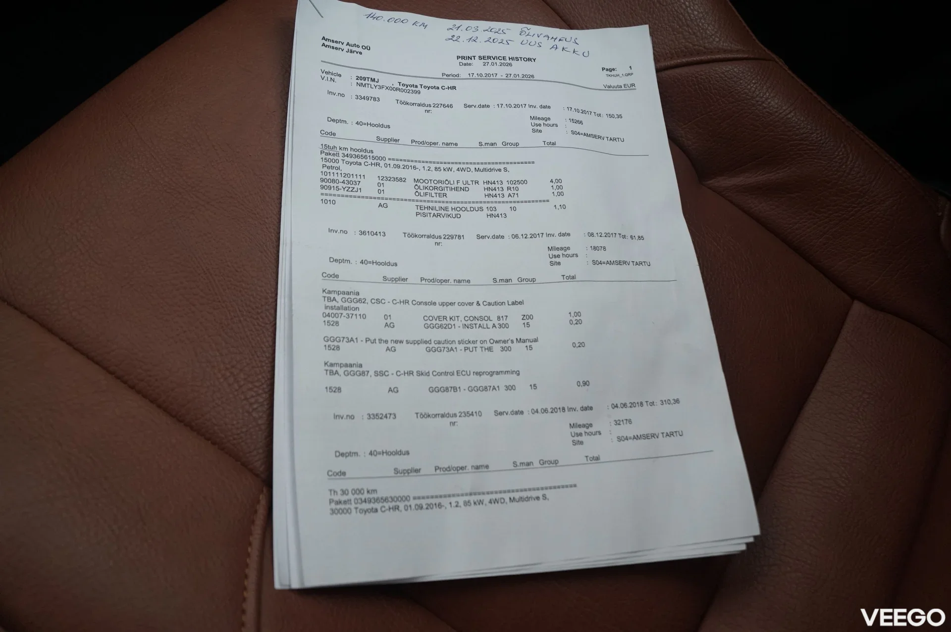 Toyota C-HR Dynamic 1.2 85kW