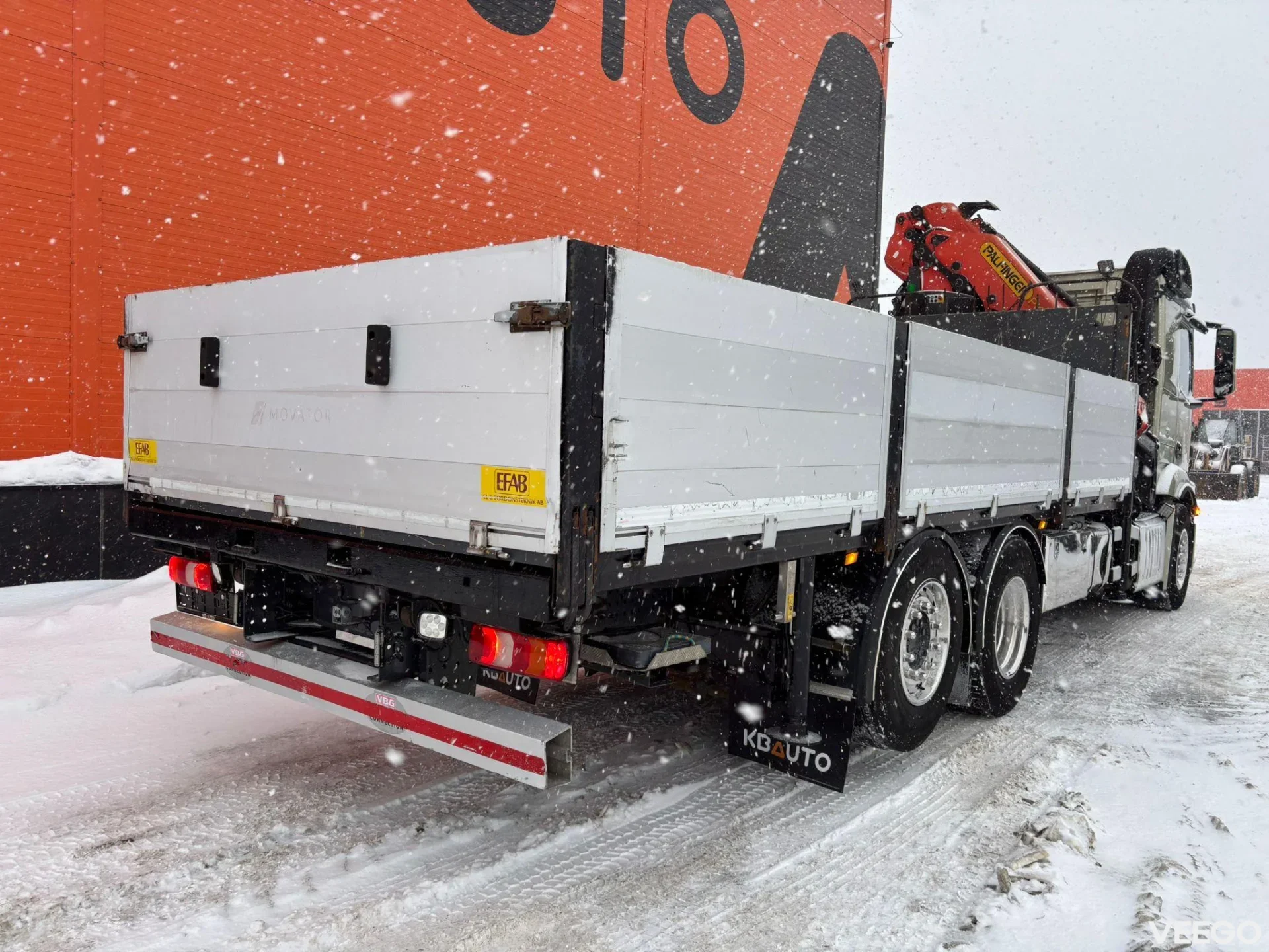 Mercedes-Benz Actros PK 27002 + JIB / BOX L=6231 mm / EURO 6 310kW