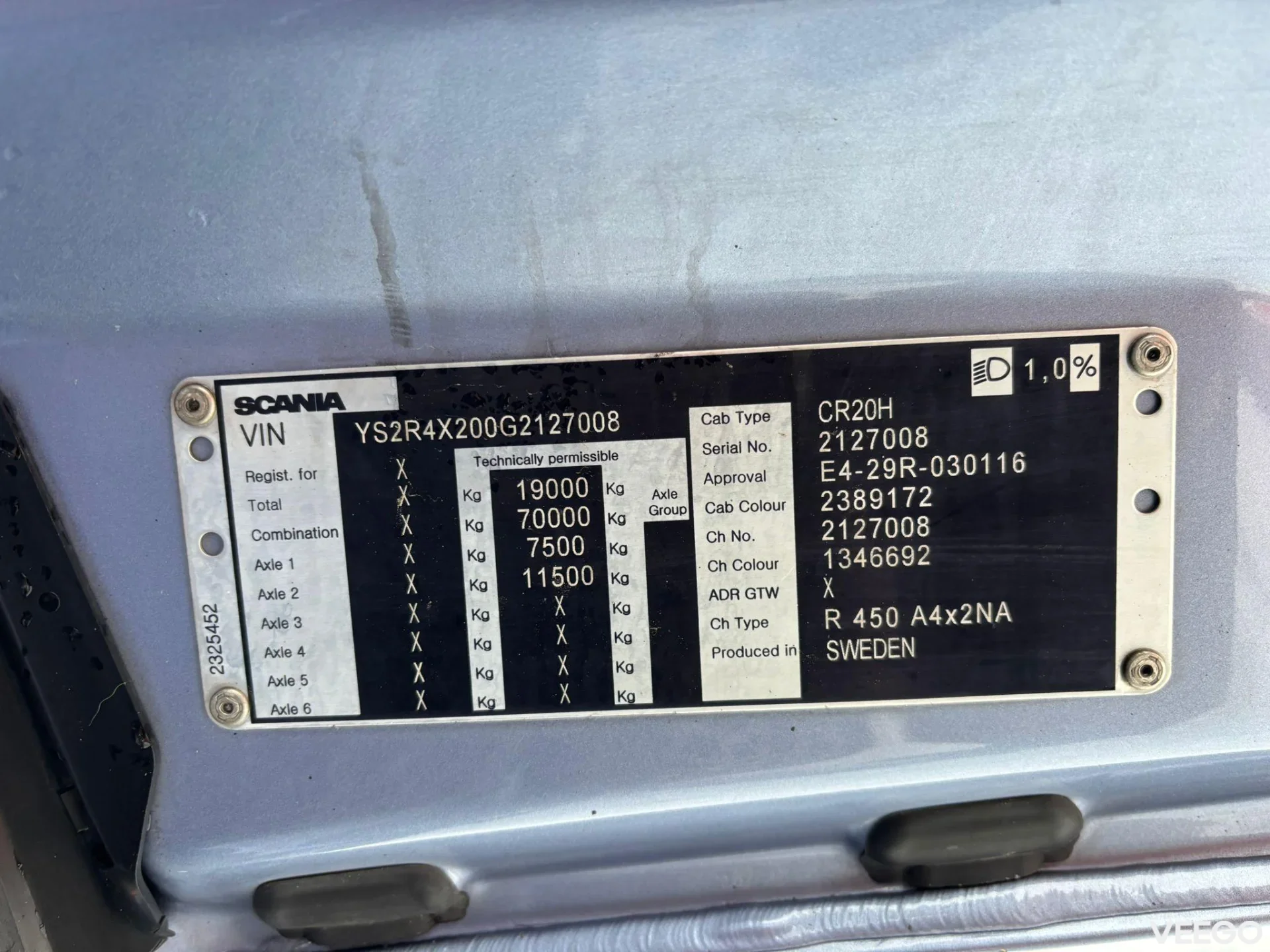 Scania R450 RETARDER  331kW