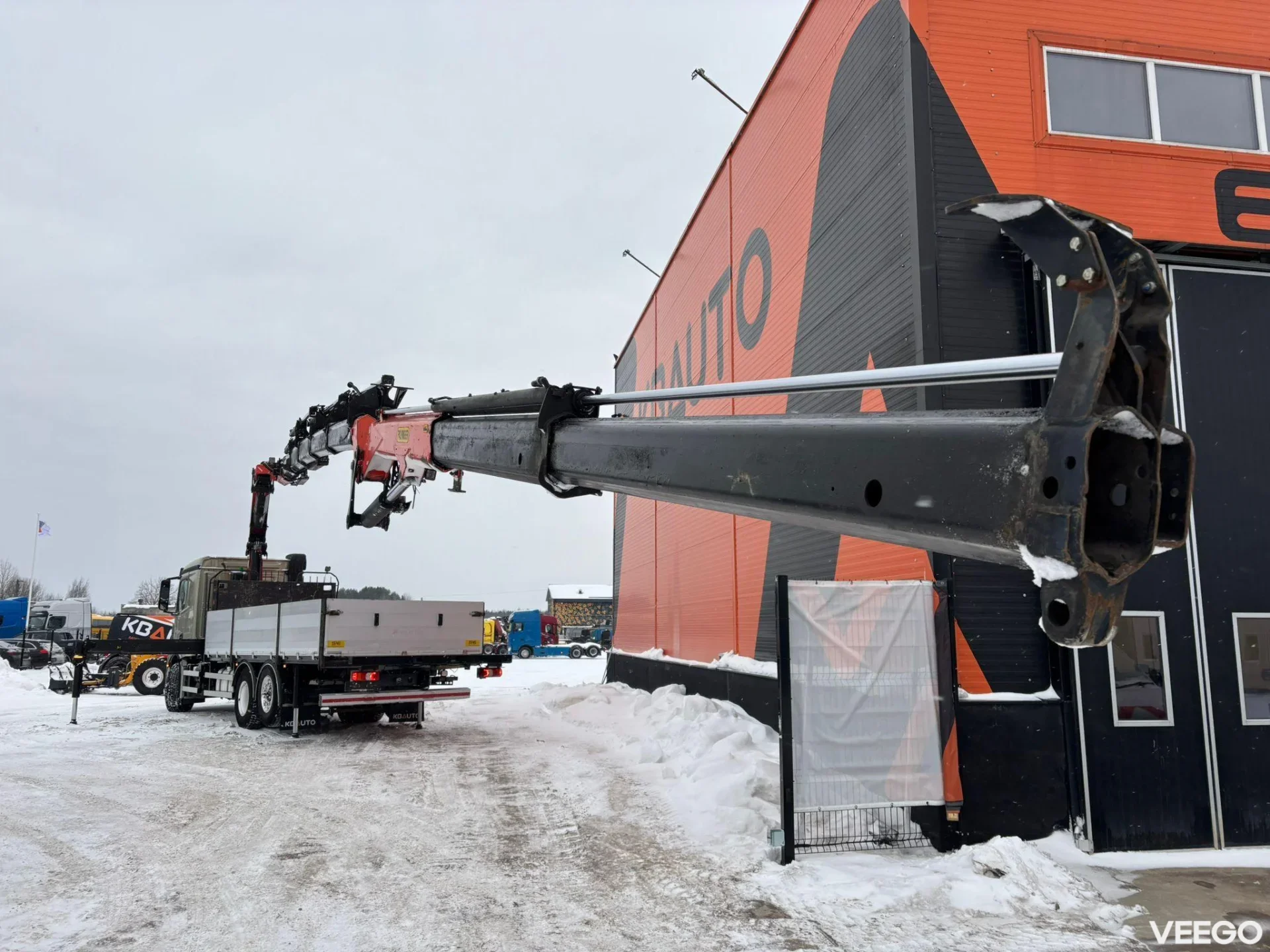 Mercedes-Benz Actros PK 27002 + JIB / BOX L=6231 mm / EURO 6 310kW