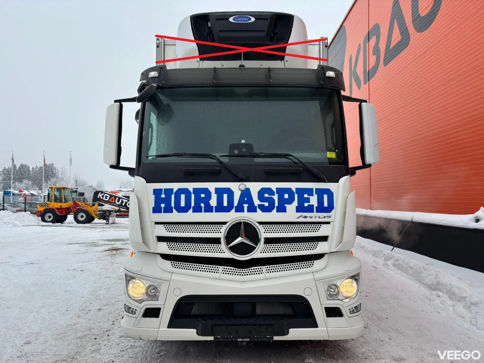Mercedes-Benz Antos FOR SALE AS CHASSIS / CHASSIS L=8500 mm 260kW