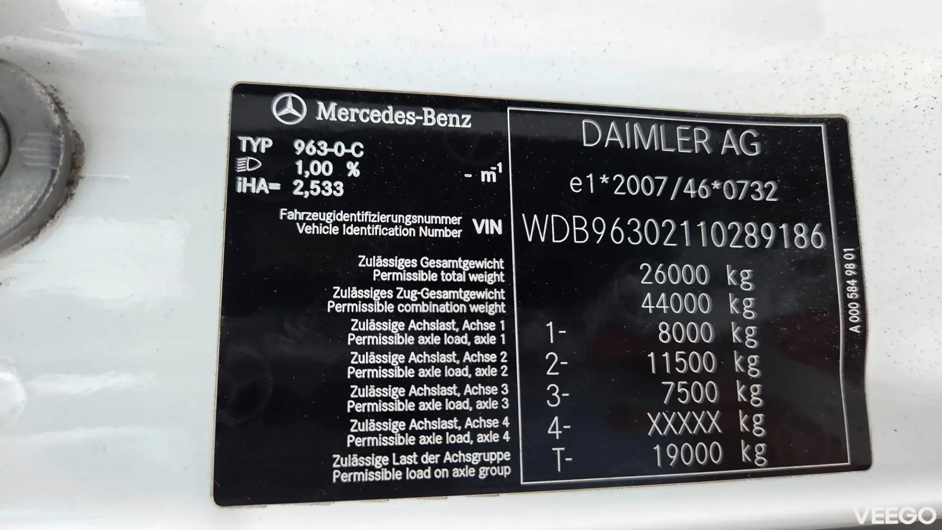 Mercedes-Benz Actros 315kW
