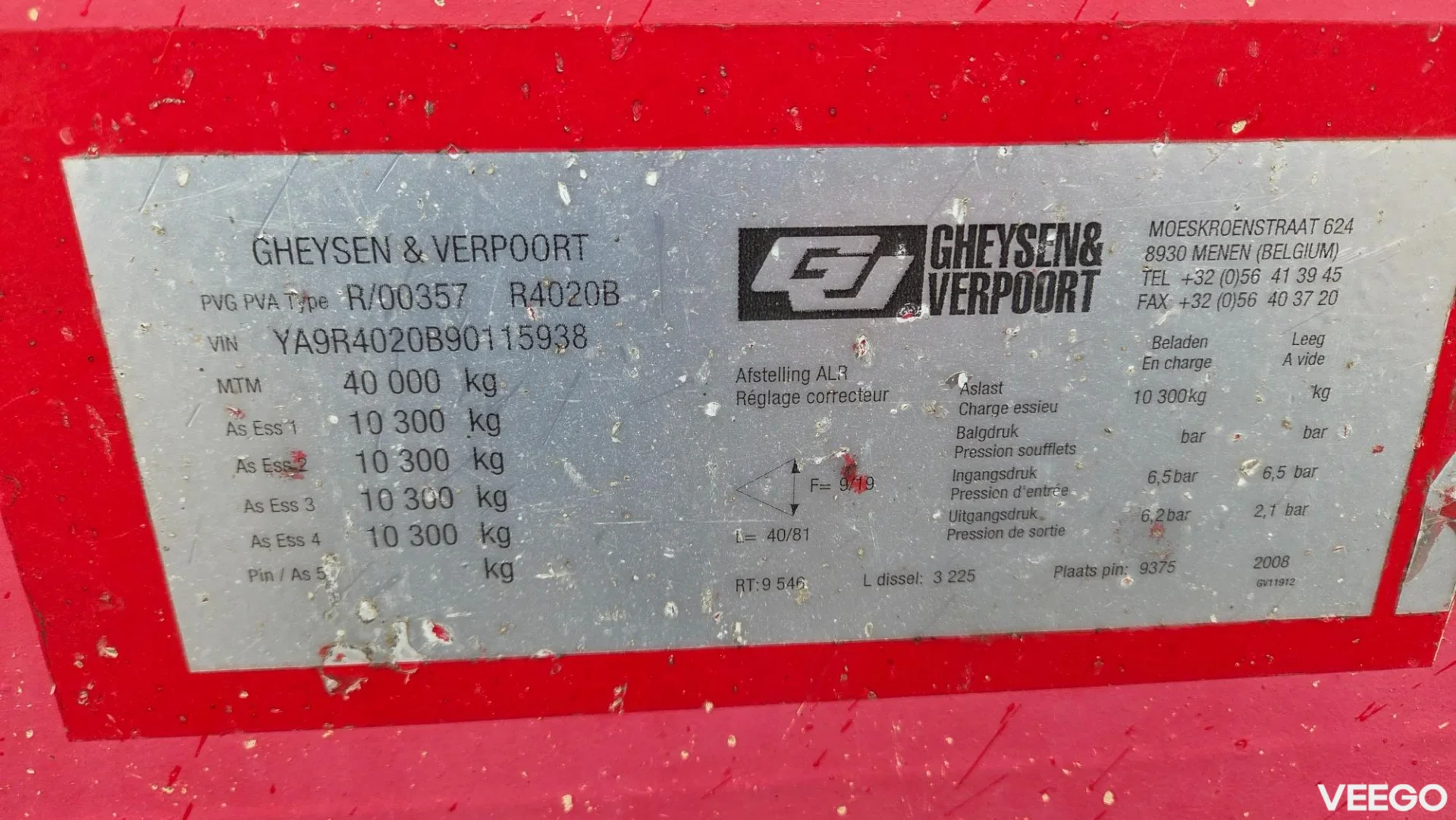 Gheysen & Verpoort R4020B