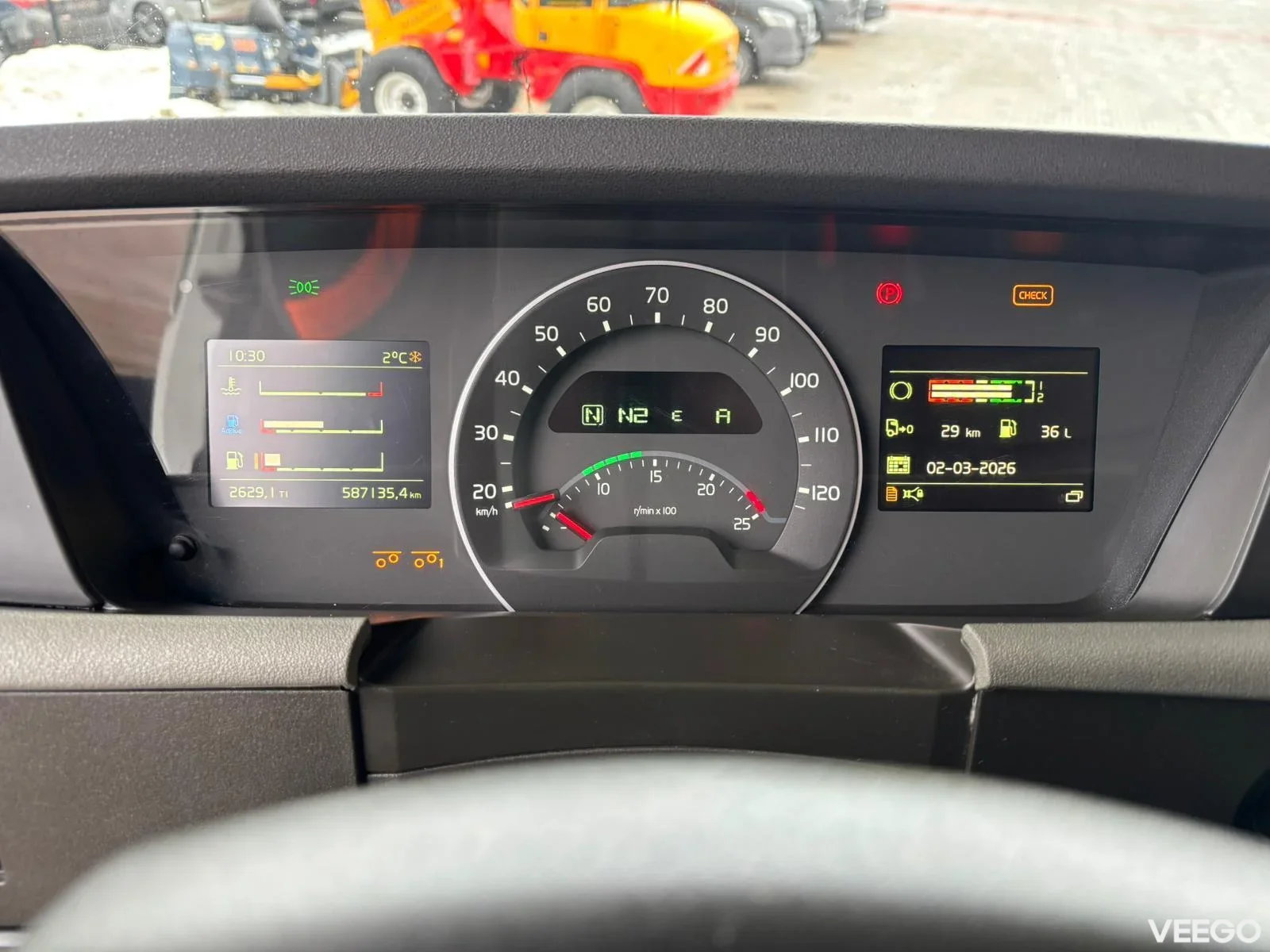 Volvo FH540 RETARDER / CHASSIS L=6695 mm 405kW