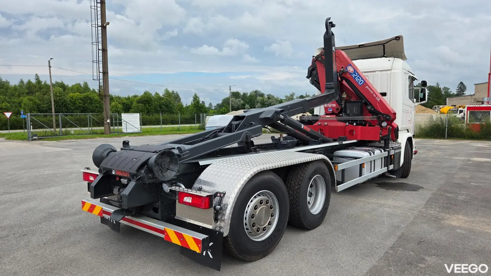 Scania G450 crane 700 hours 331kW