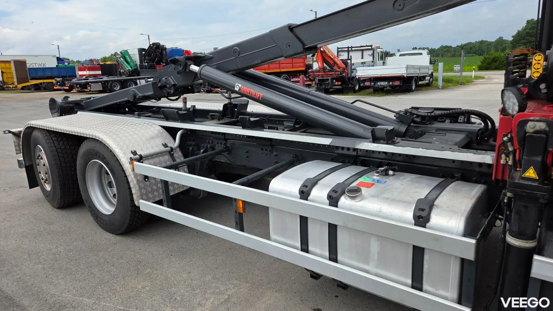 Scania G450 crane 700 hours 331kW