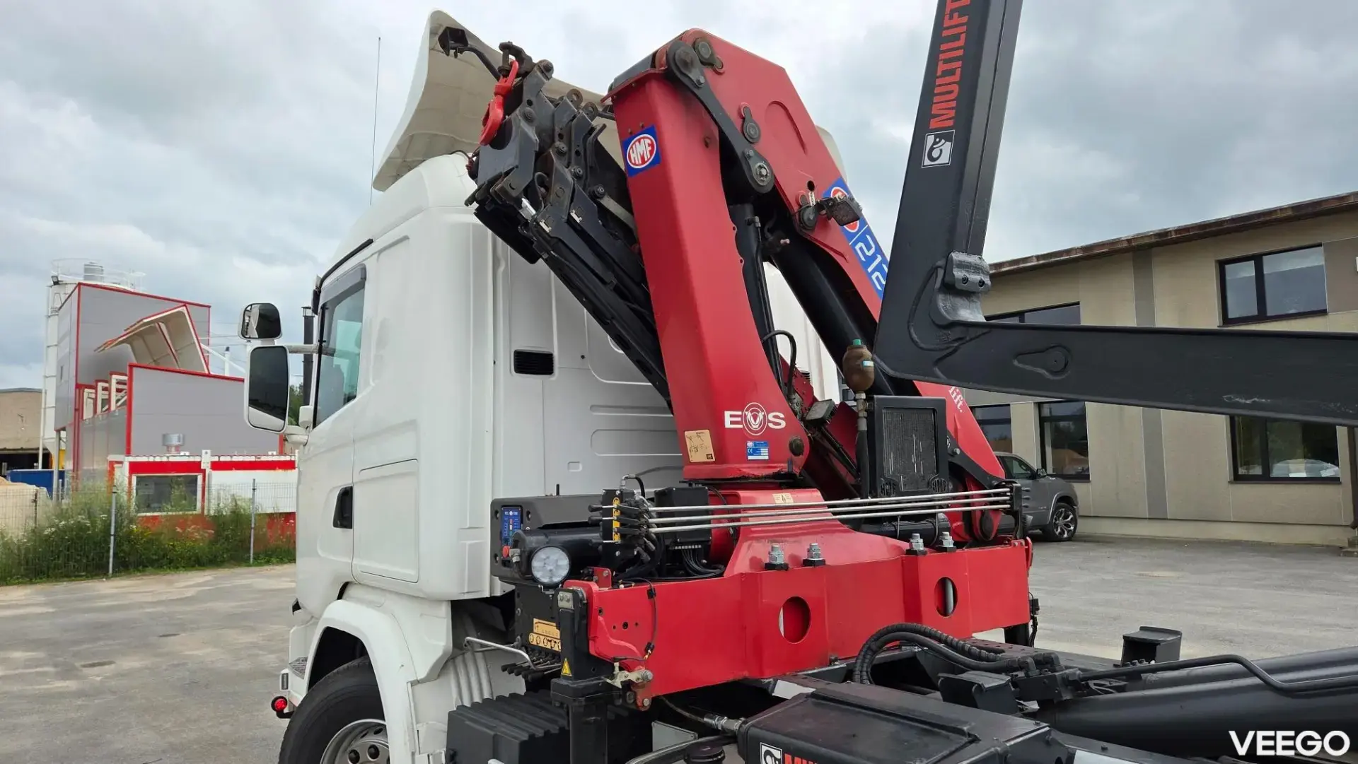 Scania G450 crane 700 hours 331kW