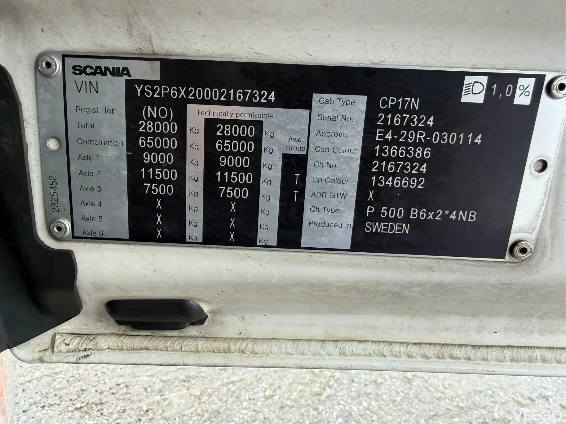 Scania P500 9 TON FRONT AXLE / RETARDER / ARRIVING IN 1 WEEK ! 368kW