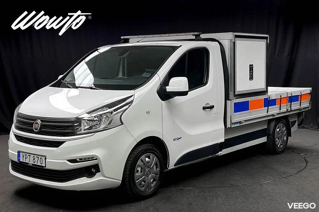 Fiat Talento Talento Chassi 1.6 125HK 3-Sits /Flak/Drag/Värmare/Moms/4.95% 92kW