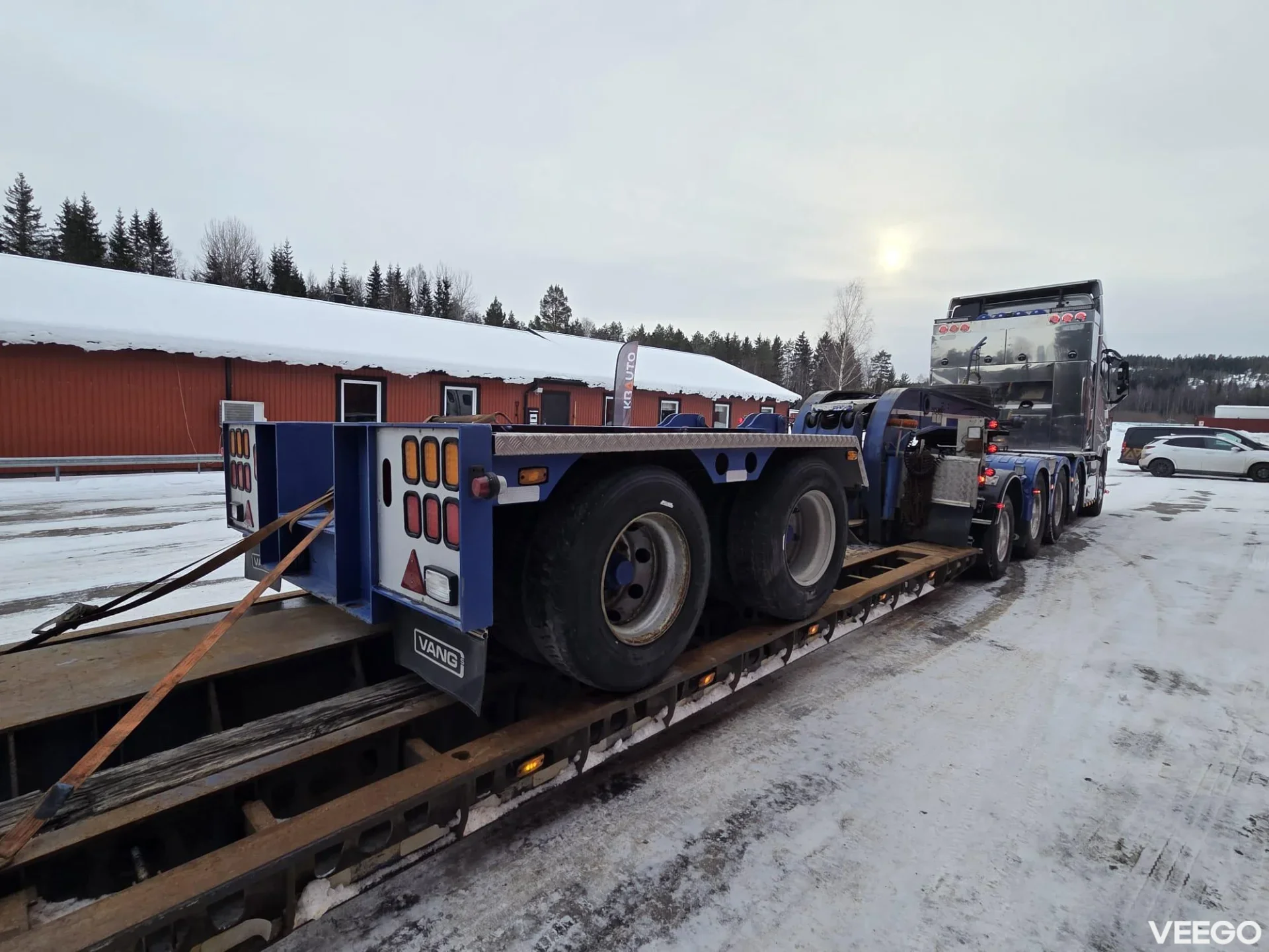 Volvo FH16 GCW 180 ton / DOLLY / RETARDER / GLOBE XL + VANG TRAILER 552kW