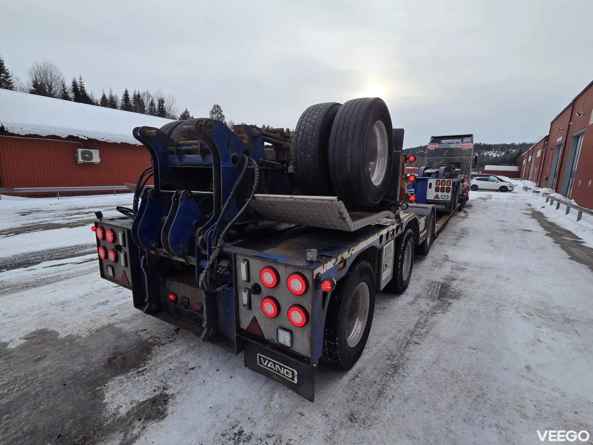 Volvo FH16 GCW 180 ton / DOLLY / RETARDER / GLOBE XL + VANG TRAILER 552kW