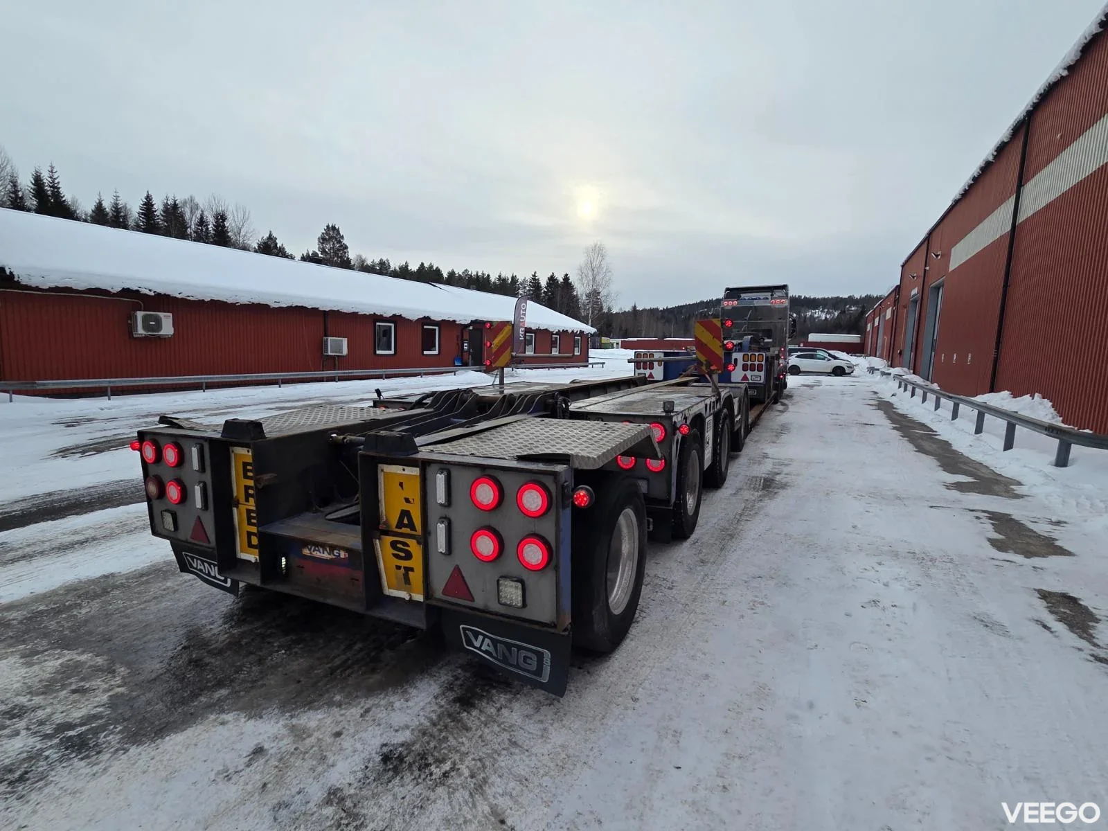 Volvo FH16 GCW 180 ton / DOLLY / RETARDER / GLOBE XL + VANG TRAILER 552kW
