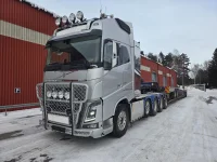 Volvo FH16 GCW 180 ton / DOLLY / RETARDER / GLOBE XL + VANG TRAILER 552kW thumbnail