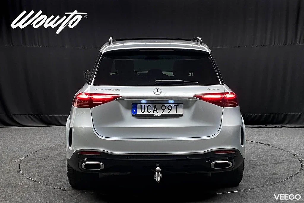 Mercedes-Benz GLE350 350 de 4M 333HK AMG /Pano /Burmester /Moms/4.95% 245kW